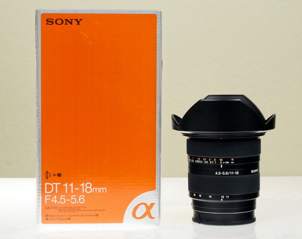 Sony DT 11-18mm F/4.5-5.6