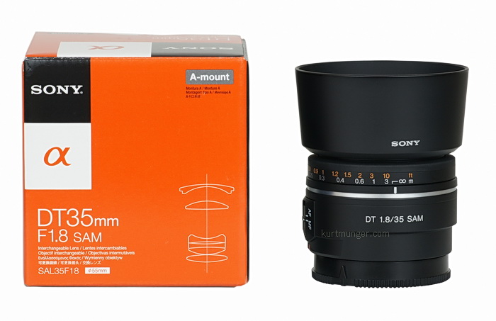 憧れ F1.8 35mm DT SONY SAM #403 光学/外観ともに新品級 レンズ(単